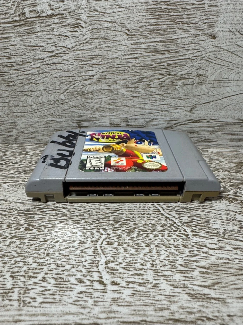 Nintendo Mystical Ninja Starring Goemon (Gray) - N64 Game Cartridge